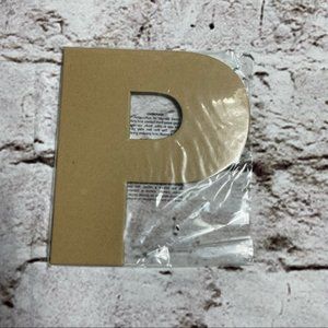 💰5/$20 Chipboard Monogram Craft Letter P - 8 inches